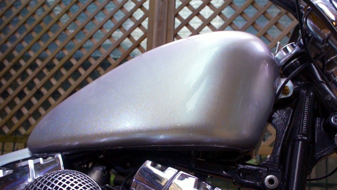 sportster tank on softail